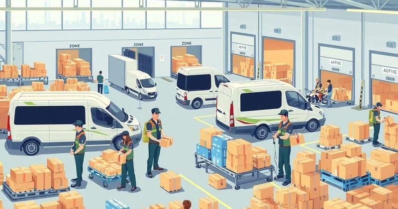 Coleta e entrega de pequenos volumes