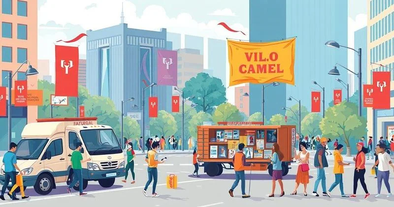 Distribuição de material publicitário