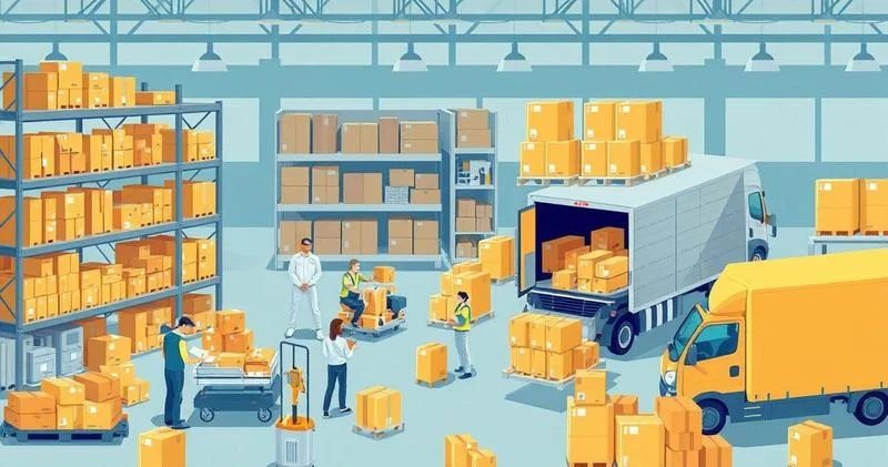 Entrega logística para empresas