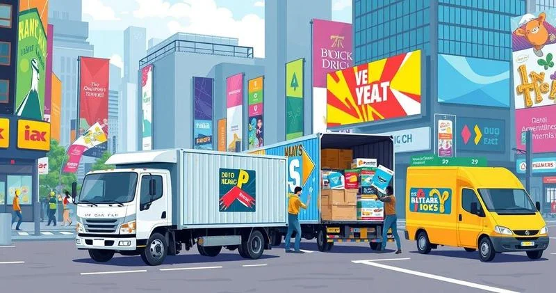 Frete para campanhas publicitárias