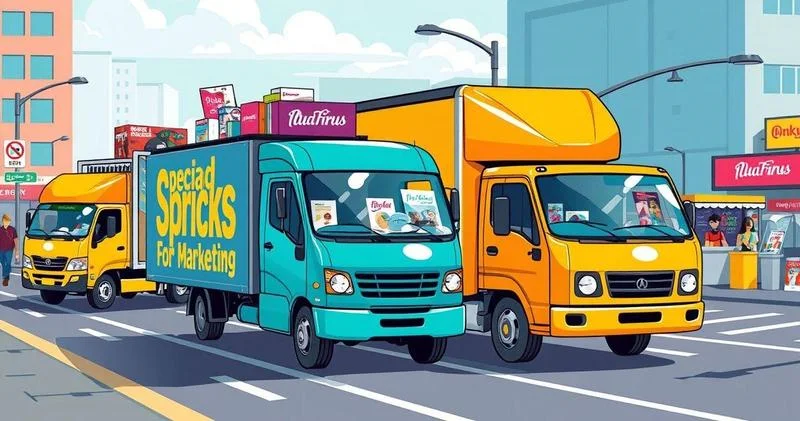 Frete especializado para marketing