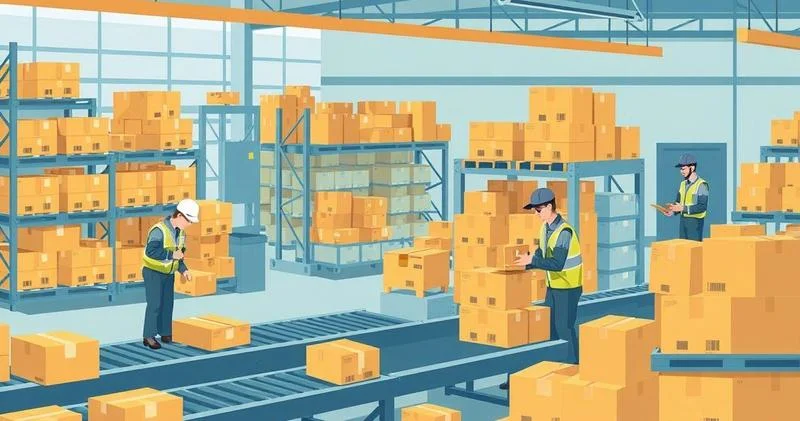Manuseio e expedição de mercadorias