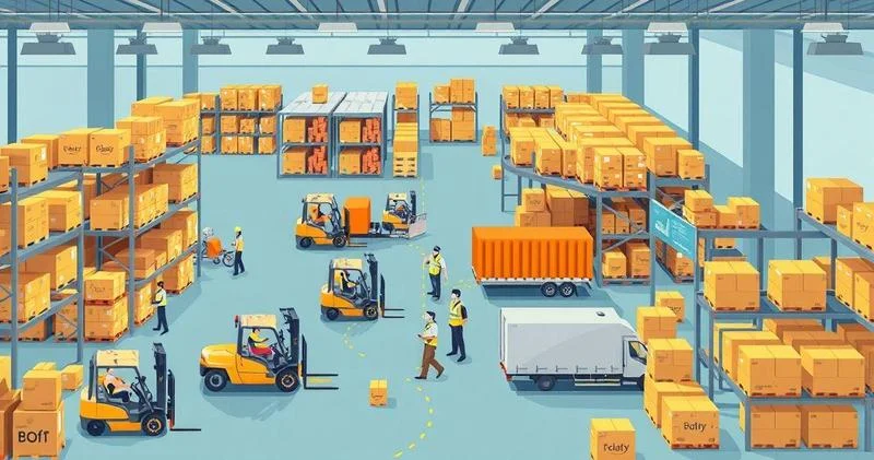 Processo de distribuição e manuseio