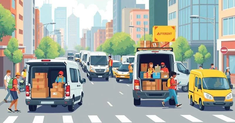 Serviço de frete leve para pequenas cargas