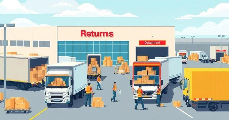 Transporte de logística reversa