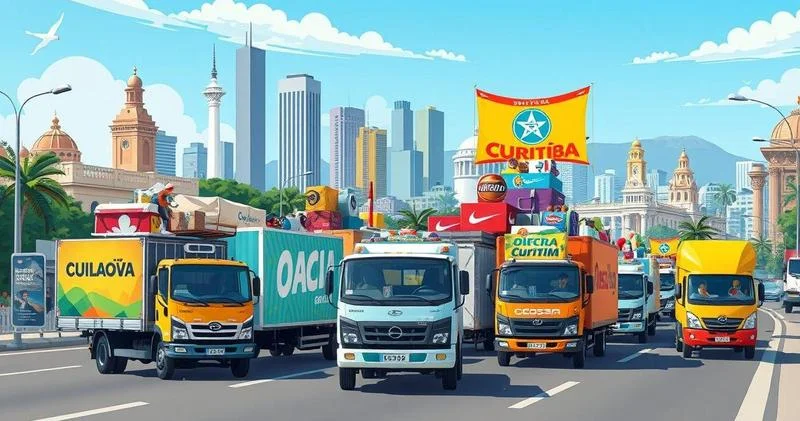 Transporte para marketing em Curitiba
